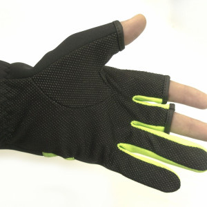Gloves Hitfish Glow 03-01 size XL color green