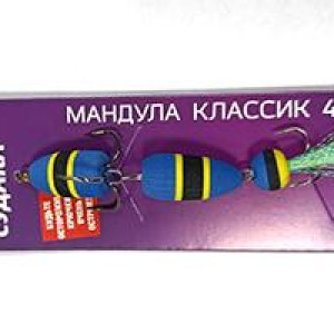 Mandula OGON FISH KLASSIK 4" color 01- weight 5gr- length 90mm- hooks Nr.1 & 4 Mandula OGON FISH KLASSIK 4" color 01- weight 5gr- length 90mm- hooks Nr.1 & 4