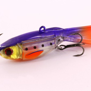 XP BAITS Ice Jig Butterfly #32 Violet Orange Speck- 50mm- 5-5 gr