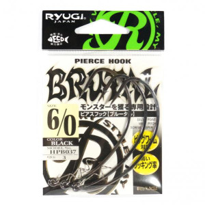 Ryugi Brutal pierce hook #7/0- 3 pcs. pack.