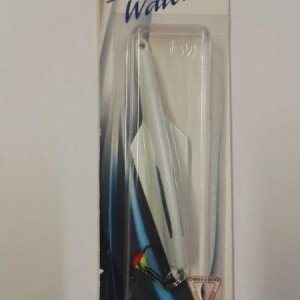 Ice fishing jig Glider 80mm- 30gr- color FSF- phosphorus with silver fleck