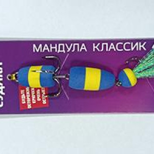 Mandula OGON FISH KLASSIK 4" color 14- weight 5gr- length 90mm- hooks Nr.1 & 4 Mandula OGON FISH KLASSIK 4" color 14- weight 5gr- length 90mm- hooks Nr.1 & 4