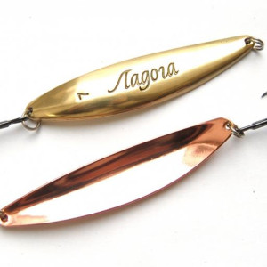 Lure  Ladoga- 75 mm- 14 gr- color  CG- treble hook Owner Nr.4