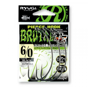 Ryugi Pierce Hook Brutal TC 7/0- 3 pcs/pack.