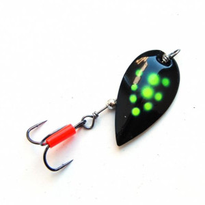 Spinner bait Baikal 40 mm- 6 gr.- treble hook Owner Nr.4- color BFL Spinner bait Baikal 40 mm- 6 gr.- treble hook Owner Nr.4- color BFL