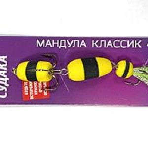 Mandula OGON FISH KLASSIK 4" color 09- weight 5gr- length 90mm- hooks Nr.1 & 4 Mandula OGON FISH KLASSIK 4" color 09- weight 5gr- length 90mm- hooks Nr.1 & 4