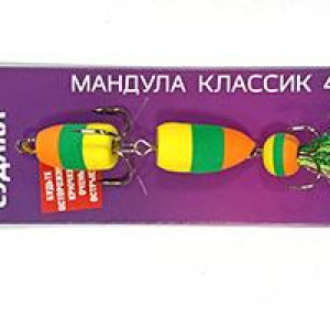 Mandula OGON FISH KLASSIK 4" color 17- weight 5gr- length 90mm- hooks Nr.1 & 4 Mandula OGON FISH KLASSIK 4" color 17- weight 5gr- length 90mm- hooks Nr.1 & 4