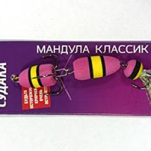 Mandula OGON FISH KLASSIK 4" color 41- weight 5gr- length 90mm- hooks Nr.1 & 4 Mandula OGON FISH KLASSIK 4" color 41- weight 5gr- length 90mm- hooks Nr.1 & 4