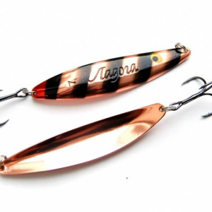 Lure  Ladoga- 75 mm- 14 gr- color  ZB- treble hook Owner Nr.4
