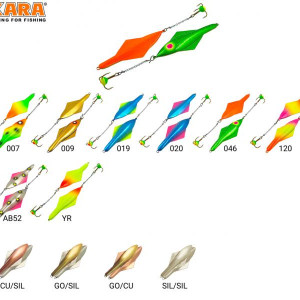 Glider 60- vert.- 60mm- 10g- color 007- pack.1pcs.