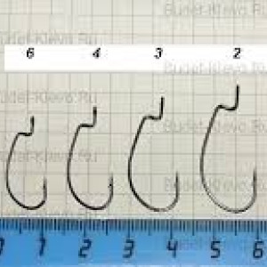 Decoy S.S. Hook Worm 19 #10- 10 pcs / pack