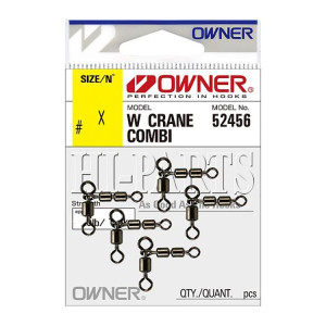 Owner W Crane Combi Sviwel 52456 6/8- 5 pcs/pack