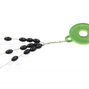 Silikon Stopper size SS black- line 0.14-0.20- 12 pcs/pack.