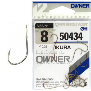Owner IKURA 50434 #8- 17 pcs/pack