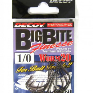 Decoy Big Bite Worm 20 #4- 9 pcs in pack