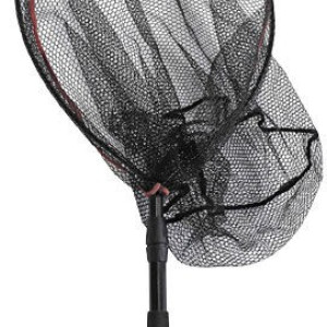 Landing net Raketka 50x40x30 cm- handle length 80-100 cm- lateks - metal- EVA