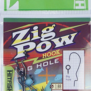 Hooks Zig Pow offset big hole #3/0- 7 pcs/pack Hooks Zig Pow offset big hole #3/0- 7 pcs/pack