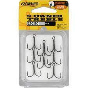 Treble hook Owner ST-21BC #6- 8 pcs/pack
