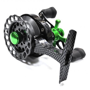 Ice reel Hitfish Vortex 65L- svars 188 gr- 0.26mm / 125m- 3.6;1- 4 gult.
