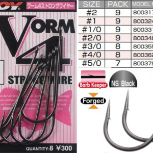 Decoy Stpong wire Worm 4 #3/0- 8 pcs/pack.
