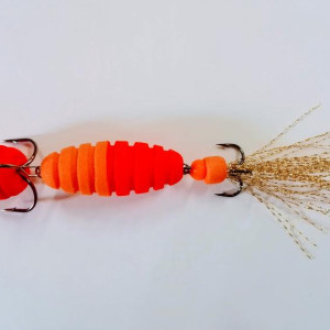 Mandula Vibro 8-5 cm- Owner Nr.2 un Nr.6- orange-red