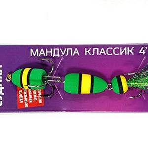 Mandula OGON FISH KLASSIK 4" color 02- weight 5gr- length 90mm- hooks Nr.1 & 4 Mandula OGON FISH KLASSIK 4" color 02- weight 5gr- length 90mm- hooks Nr.1 & 4