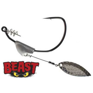 Owner Flashy Swimmert hook 5164-080 # 10/0- 2 pcs/pack- 1/2 oz.-XX strong- super needle point- twistlock permament rigging