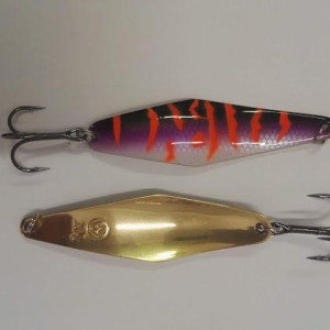 Lure  Prohorovka- 82 mm- 20 gr- color  PUT- treble hook Owner Nr.2