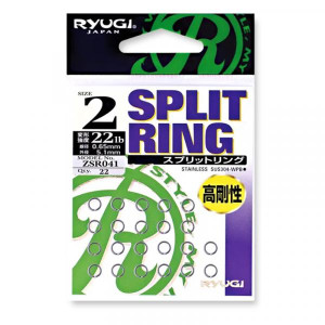 Ryugi Split Ring #2- 22 pcs/pack made in Japan