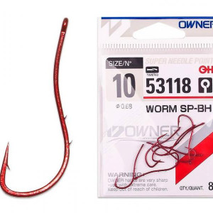 Owner Worm SP-BH 53118 #10- 8 pcs/pack