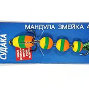 Mandula OGON FISH Snake 4" color 17- weight 5gr- length 90mm- hooks Nr.1 & 4