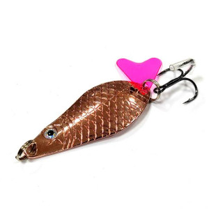 Swinging lure Hitfish Atom 68 mm- 21 gr- color #02 Swinging lure Hitfish Atom 68 mm- 21 gr- color #02