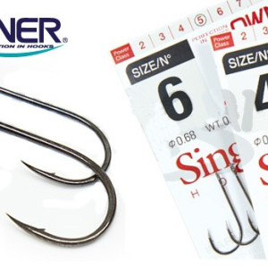 Owner Single Hook S-59 #06- 8 pcs/pack