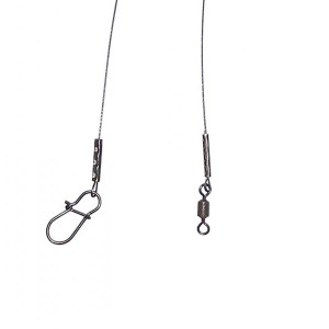 HITFISH Stainless Leader 1x7- 150 mm- d 0.24mm- 6.8 kg- 4 pcs/pack.