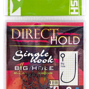 Direct Hold Single Hook #10- 14 pcs in pack Direct Hold Single Hook #10- 14 pcs in pack