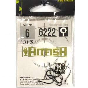 Hook  HITFISH 6222 #14- 11 pcs/pack