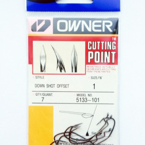 Owner Down Shot Offset 5133 #02- 7 pcs/pack