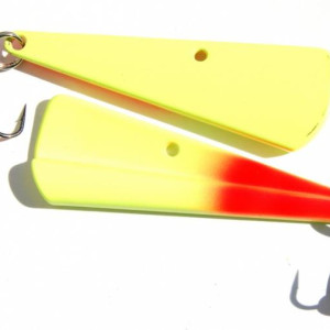Ice fishing jig Toporik 72mm- 25gr- color LR- 3 hook