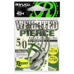 Ryugi Weighted Pierce HPW042- #5/0- 1.8gr.- 3 pcs/ipack