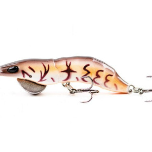Molix Hard Shrimp-114- length 45mm-  weight 4gr- depth 3m- Sinking