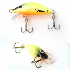 Wobbler Mini 5 - 4 gr- 50 mm- floating-  1m- color BR