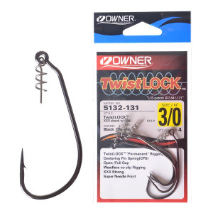 Owner TwistLOCK 5132 #2/0- 4 pcs/pack
