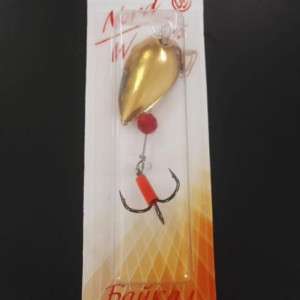 Spinner bait Baikal 40 mm- 6 gr.- treble hook Owner Nr.4- color CG Spinner bait Baikal 40 mm- 6 gr.- treble hook Owner Nr.4- color CG