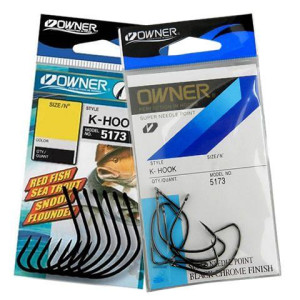 Owner K-HOOK 5173 #4/0- 5 pcs/pack