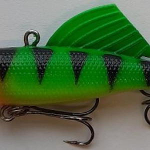 Jigger X-Saurus Vibe 75 mm- 25 gr.- #014 / Silicon material vibration Jigger X-Saurus Vibe 75 mm- 25 gr.- #014 / Silicon material vibration