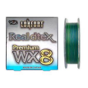YGK LONFORT REAL DTEX PREMIUM WX8 150m- #0.4 / 0.104mm / 12lb /