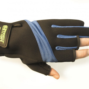 Gloves Hitfish Glow 03-01 size XL color blue