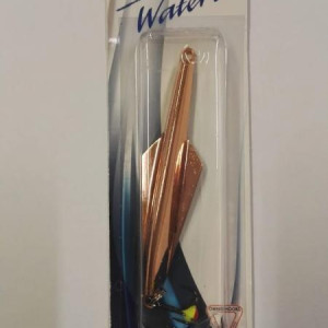 Ice fishing jig Glider 80mm- 30gr- color CG- copper / gold