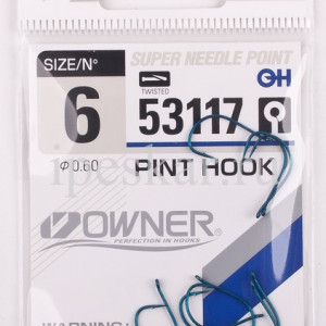 Owner PINT HOOK 53117 #6- 10 pcs/pack