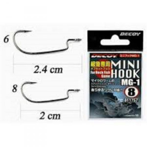 Decoy Mini Hook MG-1 #6- 10 pcs / pack